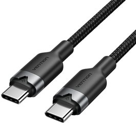 Vention Cable USB-C a USB-C TRDBF 60W 1m Negro